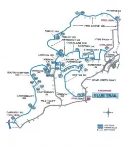 blue trail